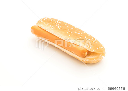 Hotdog with sausage 66960556