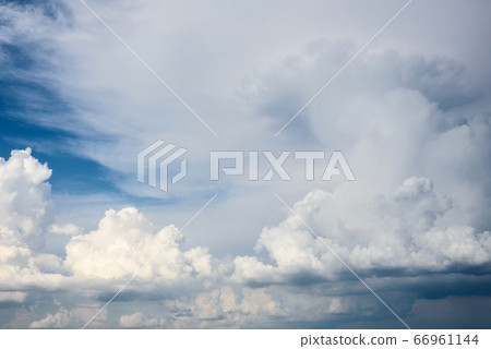 Beautiful white clouds against the background of Beautiful white clouds against the background of 66961144