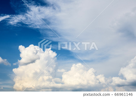 Beautiful white clouds against the background of Beautiful white clouds against the background of 66961146