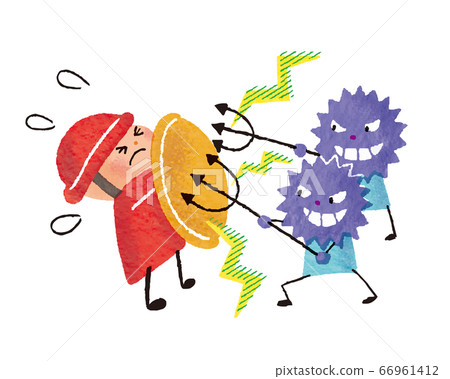 Immune to fight the virus 66961412