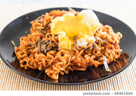 korean spicy instant noodles korean spicy instant noodles 66961684