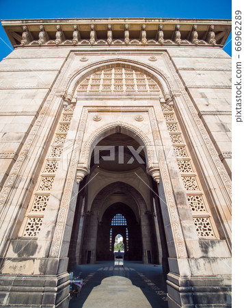 The legendary architecture of the Gateway of India in Mumbai. The legendary architecture of the Gateway of India in Mumbai. 66962289