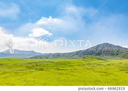 Aso City, Kumamoto Prefecture, Mt. 66962819