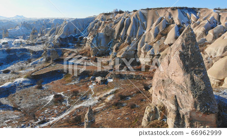 World Heritage, Cappadocia, Gereme, Turkey. Beautiful mountains of volcanic origin. 66962999