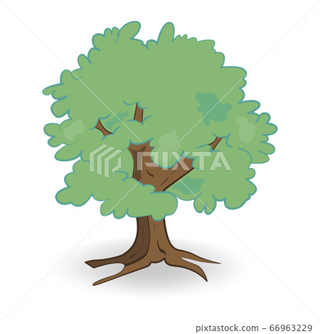 vector illustration of a tree vector illustration of a tree 66963229