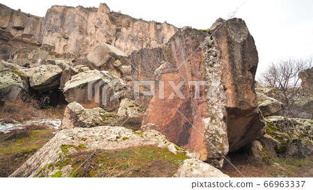 Beautiful Ihlara valley landscape in cappadocia, Turkey. 66963337