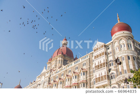 Taj Mahal Palace Hotel in Bombay on the... - Stock Photo [66964835] - PIXTA