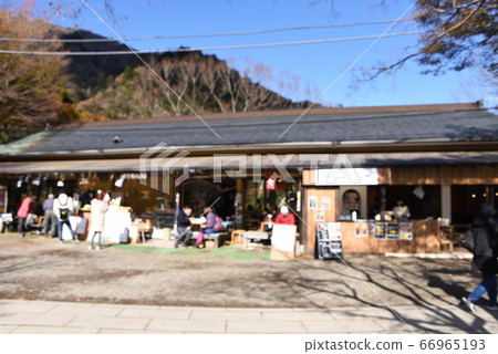 Ooyama Akutoshi Shrine Shimosha Shop Image Bokeh 66965193
