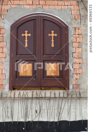 Doors of a church Doors of a church 66966535