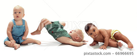 Multiethnic babies 66966695