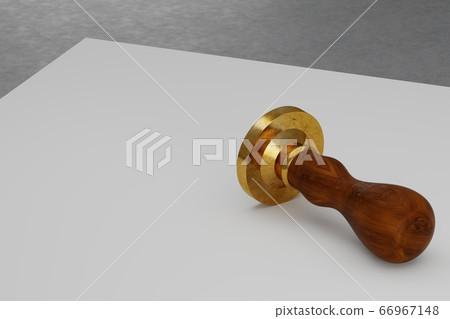 圓形木印章 66967148