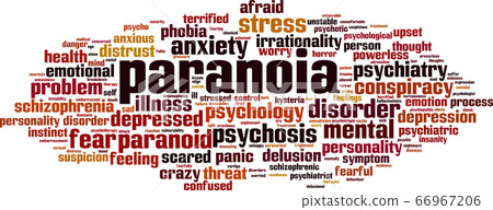 Paranoia word cloud-插圖素材 [66967206] - PIXTA圖庫