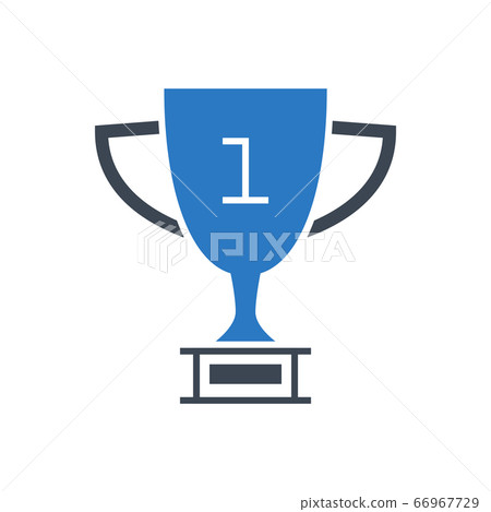 Award Line Vector Glyph Icon 66967729