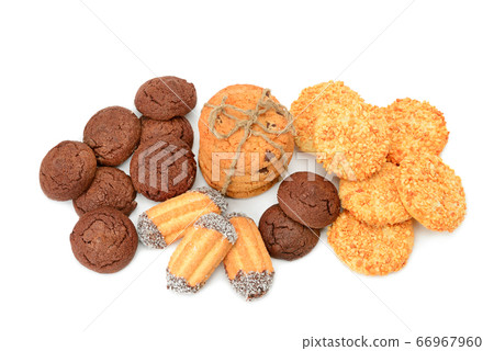 cookie set isolated on a white background 66967960