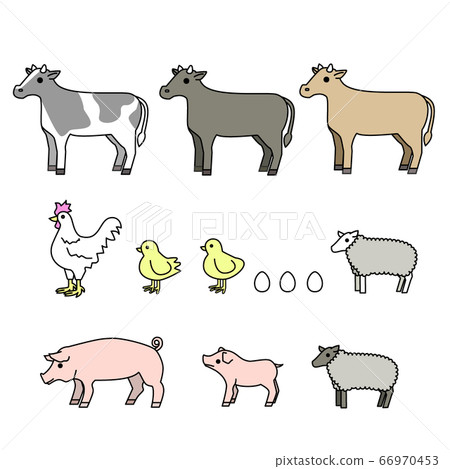 矢量 動物 草原 66970453