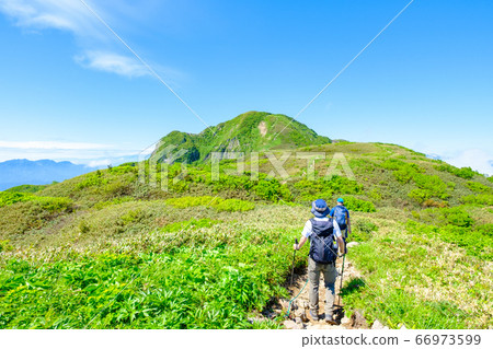 初夏攀登Amashika山（Sasahira和Amashika山） 66973599