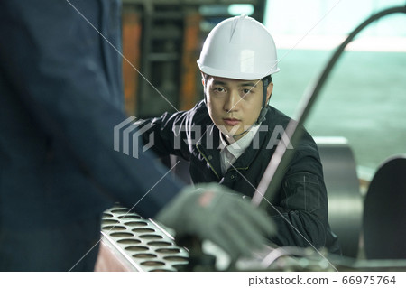 Business,men,factory 66975764