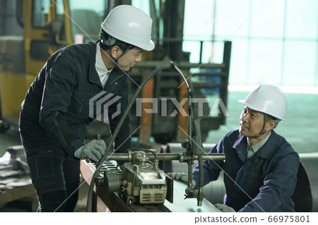 Business,men,factory 66975801