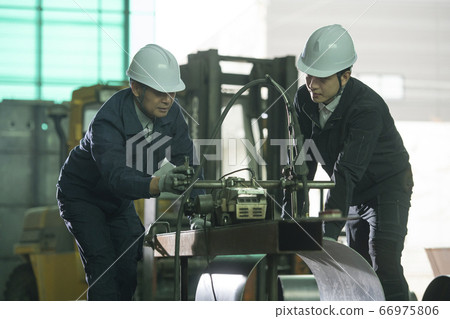 Business,men,factory 66975806