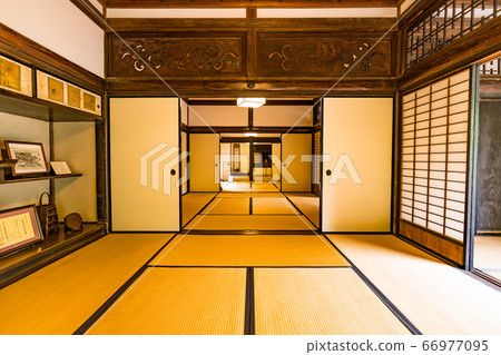 Interior of an old Japanese house-Sakanoya house Interior of an old Japanese house-Sakanoya house 66977095