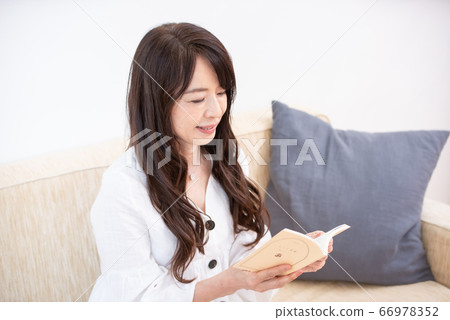 Senior woman stay home Senior woman stay home 66978352