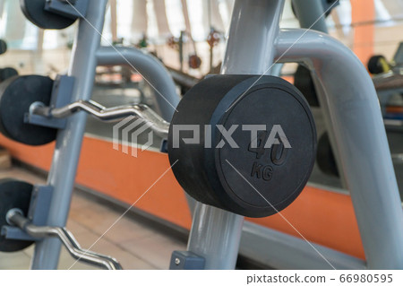 sports equipment in the hall sports equipment in the hall 66980595
