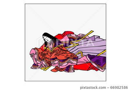 現在，有一百個Hyakunin Isshu Azuma Nishiki框架。 66982586