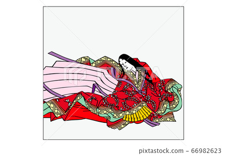 Now there is Hyakunin Isshu Azuma Nishiki frame Poet 53 Right Daisho Tsunamo Now there is Hyakunin Isshu Azuma Nishiki frame Poet 53 Right Daisho Tsunamo 66982623