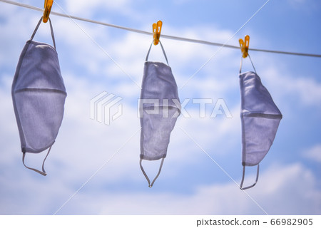 Washed cloth mask 66982905