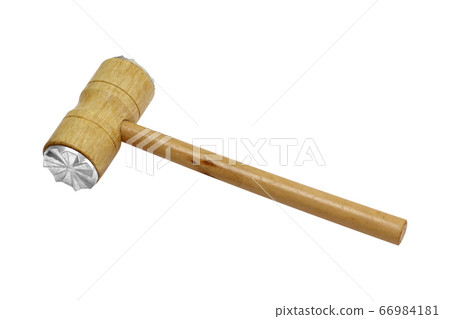 Meat hammer isolated on white background Meat hammer isolated on white background 66984181