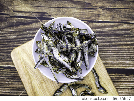 Ingredients rich in calcium, dried anchovies Ingredients rich in calcium, dried anchovies 66985607