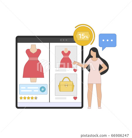 Daily life and work concept flat design illustration 017 Daily life and work concept flat design illustration 017 66986247