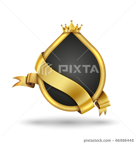 Gold banner 66986448