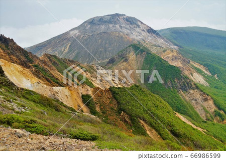Ridge line from Asahi-dake to Chausu-dake Ridge line from Asahi-dake to Chausu-dake 66986599