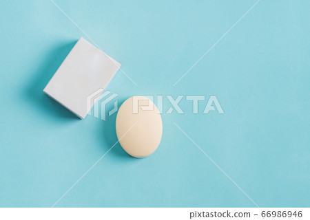 Soap wrap Box Mock-up package and bar soap Soap wrap Box Mock-up package and bar soap 66986946