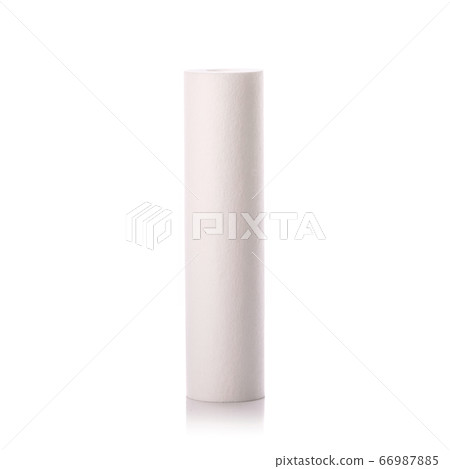 New white water filter isolated on white 66987885