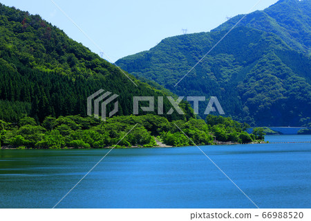 Scenery of Eigenji Temple, Higashiomi City, Shiga Prefecture, Eigenji Dam [June] 66988520