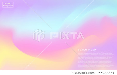 Abstract Pastel rainbow gradient background - Stock Illustration ...
