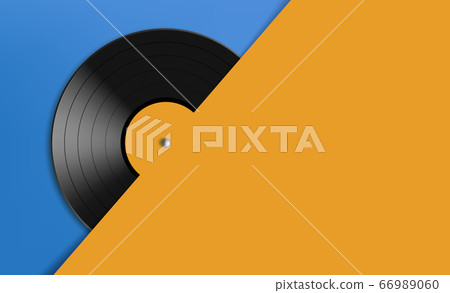 Vinyl record disc. Music background 66989060