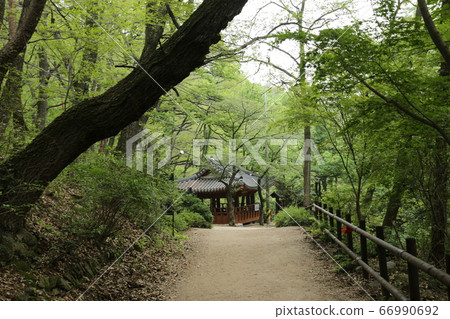 北漢山、國立公園、寶賢峰 北漢山、國立公園、寶賢峰 66990692