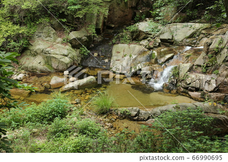 北漢山、國立公園、寶賢峰 北漢山、國立公園、寶賢峰 66990695