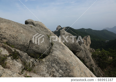 北漢山、國立公園、寶賢峰 北漢山、國立公園、寶賢峰 66991187