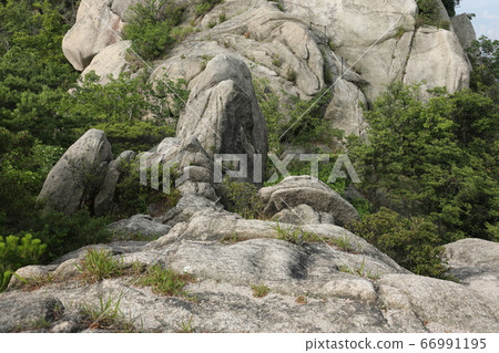 北漢山、國立公園、寶賢峰 北漢山、國立公園、寶賢峰 66991195