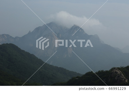 北漢山、國立公園、寶賢峰 66991229