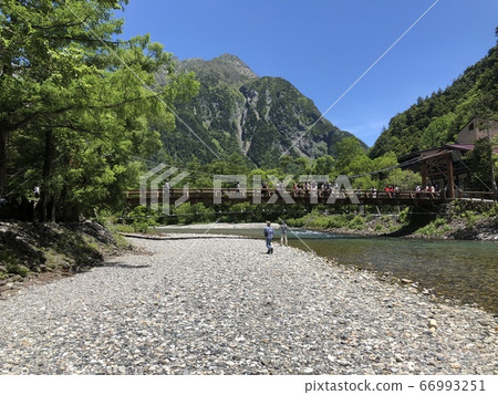 上高地河童橋 上高地河童橋 66993251
