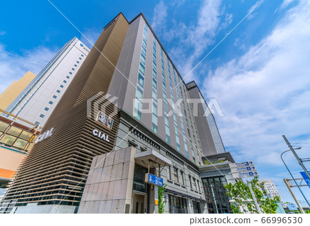 日本的橫濱城市景觀,可俯瞰櫻木町車站 日本的橫濱城市景觀,可俯瞰櫻木町車站 66996530