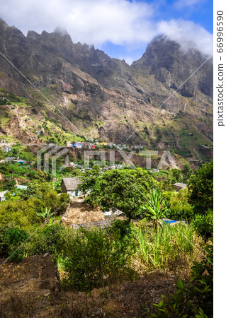 Paul Valley landscape in Santo Antao island, Cape 66996590