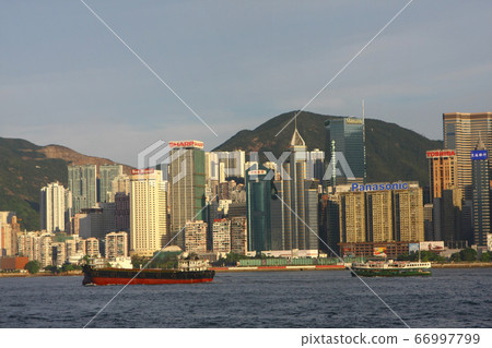 2 Aug 2008 The Victoria Harbour towards TST from 66997799