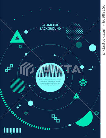 Graphic background geometric pattern 66998156