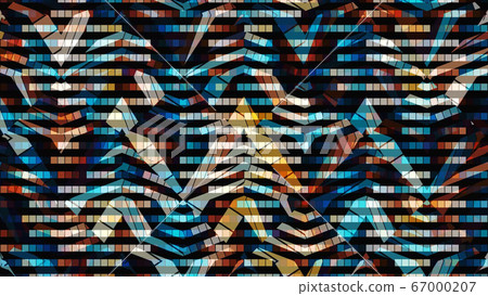 Beautiful geometric abstract background with color 67000207